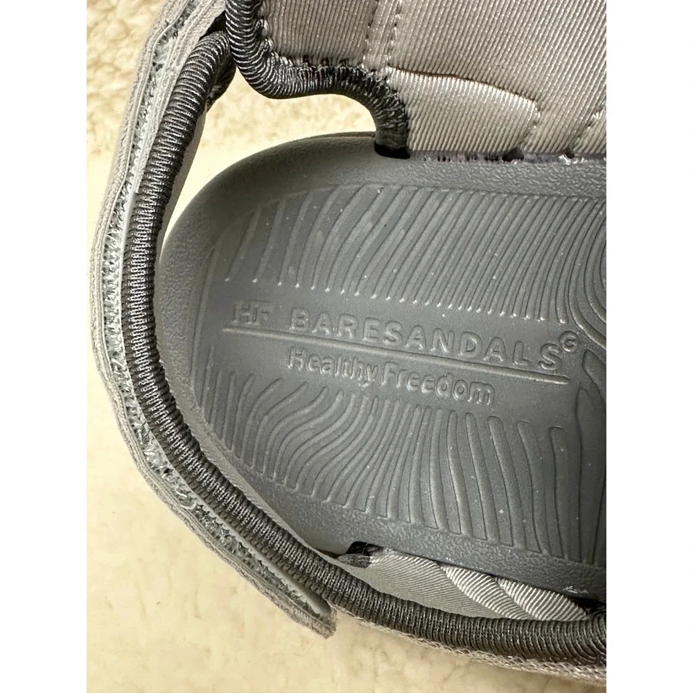Hike Footwear Baresandals Grey Minimalist Athletic Hiking Shoes W 9/9.5 Unisex